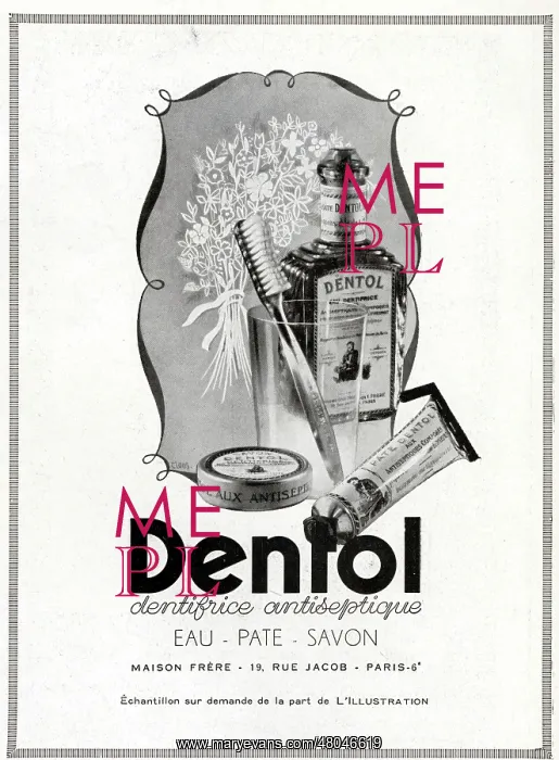 : Magazine Advertisement for Dentol products : Magazine Advertisement for Dentol products