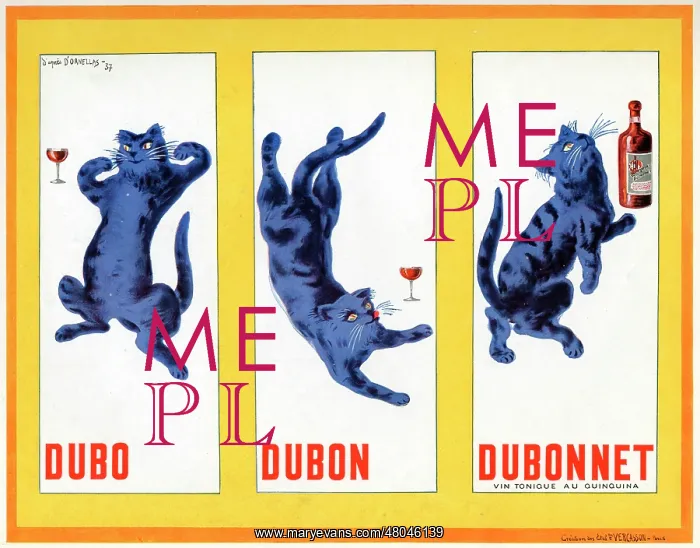  : Magazine Advertisement for Dubonnet aperitif