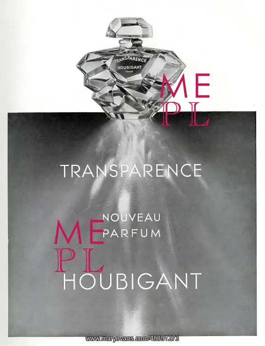 : Magazine Advertisement for Houbigant perfume : Magazine Advertisement for Houbigant perfume