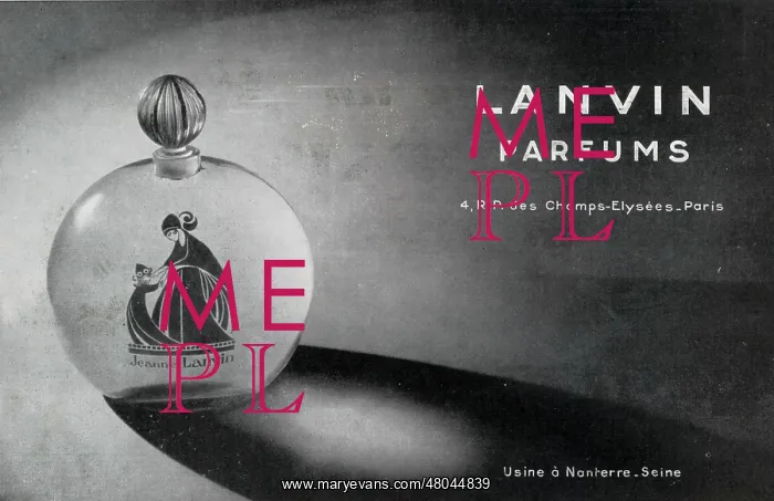  : Magazine Advertisement for Lanvin perfumes