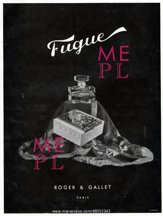 : Magazine Advertisement for Roger & Gallet perfume : Magazine Advertisement for Roger & Gallet perfume