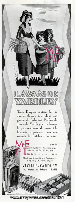 : Magazine Advertisement for Viville-Yardley perfume : Magazine Advertisement for Viville-Yardley perfume