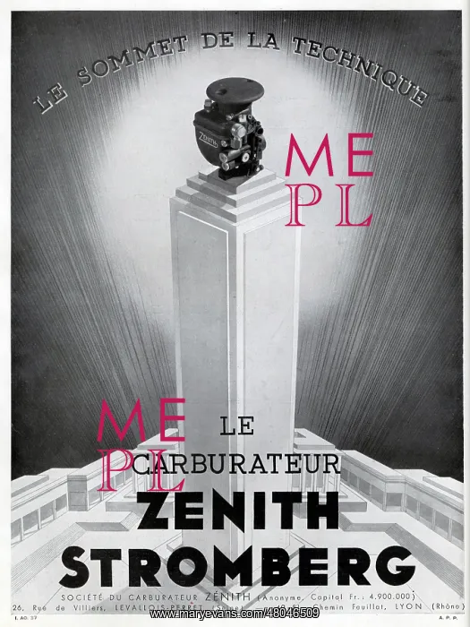: Magazine Advertisement for Zenith Stromberg carburettor : Magazine Advertisement for Zenith Stromberg carburettor