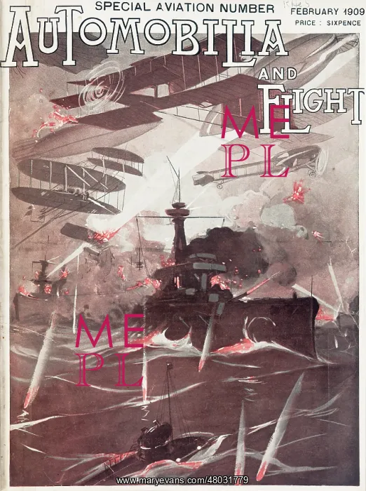 : Magazine cover, Automobilia and Flight : Magazine cover, Automobilia and Flight