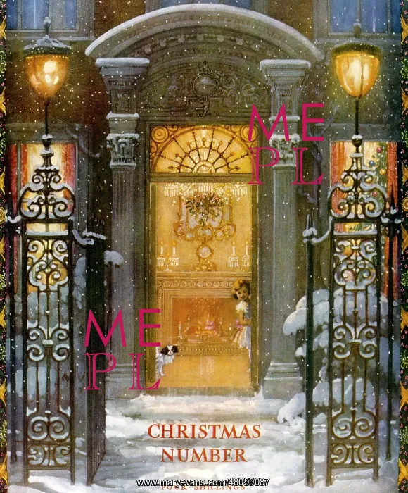 : Magazine cover, Christmas Number : Magazine cover, Christmas Number