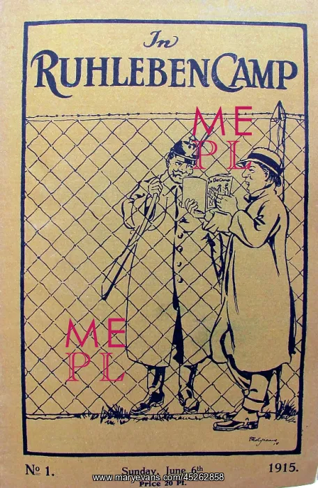 : Magazines In The Ruhleben Camp : Magazines In The Ruhleben Camp