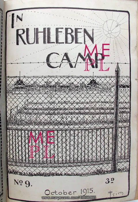 : Magazines In The Ruhleben Camp : Magazines In The Ruhleben Camp