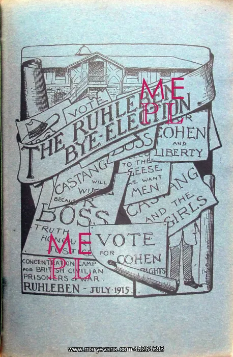 : Magazines In The Ruhleben Camp : Magazines In The Ruhleben Camp