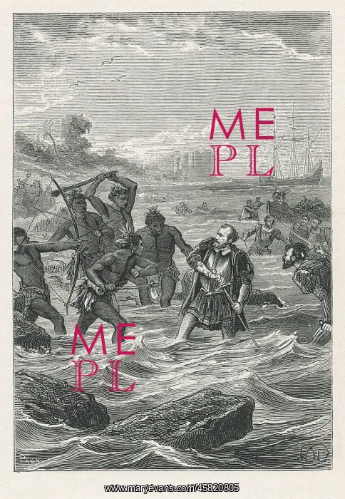 : MAGELLAN. Magellan is killed by natives of the Philippines : MAGELLAN. Magellan is killed by natives of the Philippines