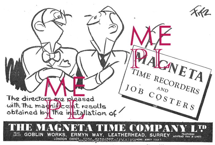 : Magenta Job Costers & Time Recorders : Magenta Job Costers & Time Recorders