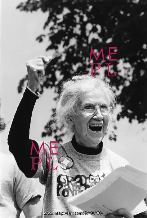 : Maggie Kuhn, Gray Panthers, c. 1981 : Maggie Kuhn, Gray Panthers, c. 1981