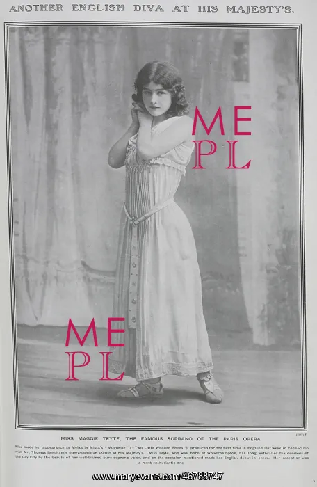 : Maggie Teyte, opera singer : Maggie Teyte, opera singer