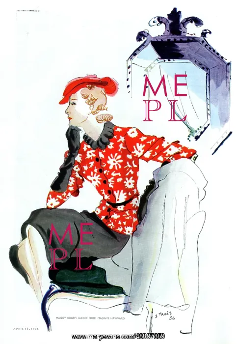: Maggy Rouff jacket from Madame Hayward : Maggy Rouff jacket from Madame Hayward