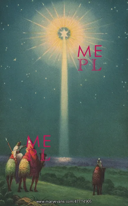 : Three Magi and Star : Three Magi and Star