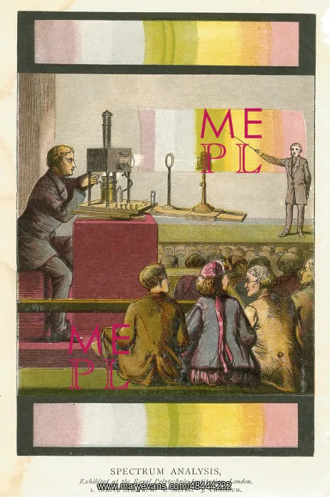: Magic lantern being used to project slides during : Magic lantern being used to project slides during