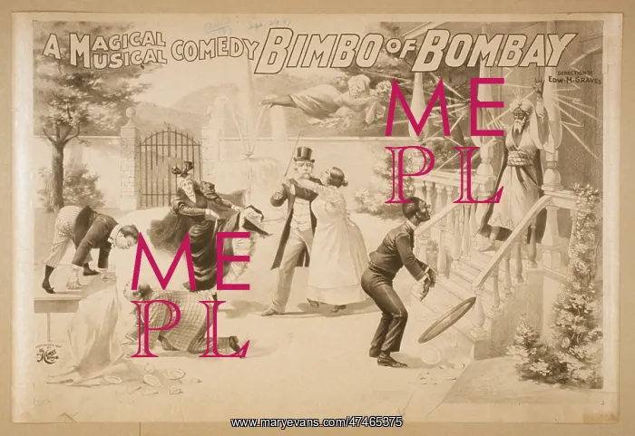 : A magical musical comedy, Bimbo of Bombay : A magical musical comedy, Bimbo of Bombay