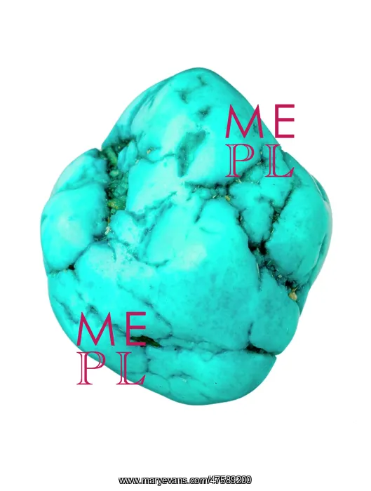  : Magnesite. Dyed magnesite specimen
