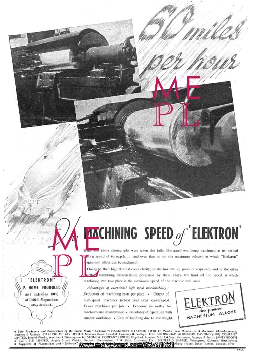  : Magnesium Elektron