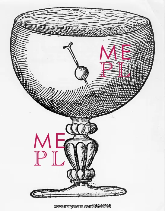 : A magnetized needle pushed through a ball of cork : A magnetized needle pushed through a ball of cork