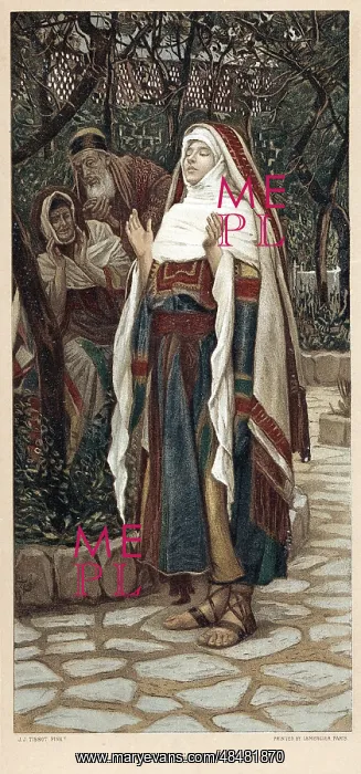 : The Magnificat: Virgin Mary accepting the role : The Magnificat: Virgin Mary accepting the role