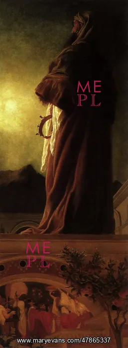 : Magus Gazes at Star, by Leighton : Magus Gazes at Star, by Leighton