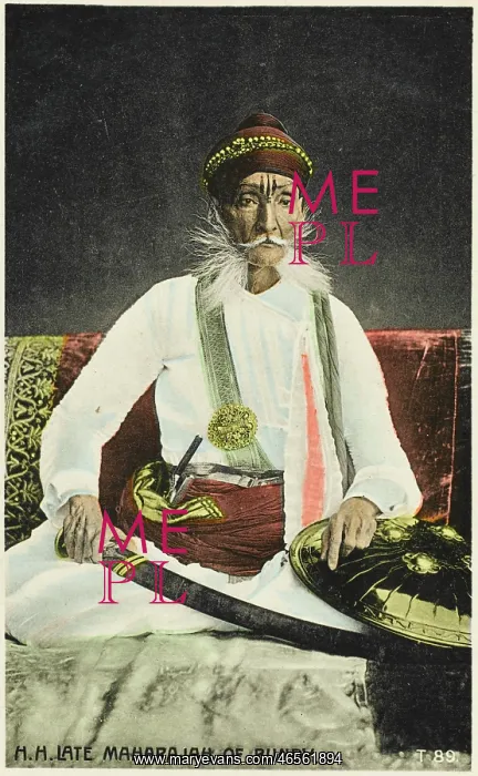 : The Maharaja of Bundi, India