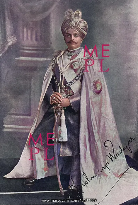 : The Maharajah of Mysore, WW1 : The Maharajah of Mysore, WW1