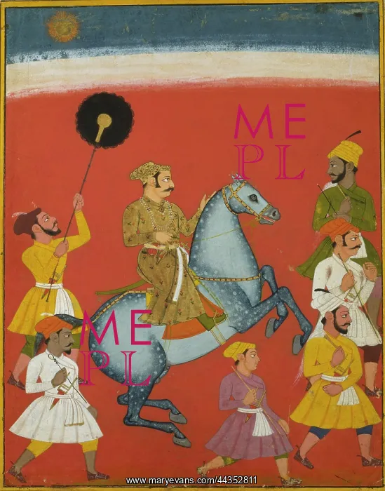 : Maharana Raj Singh riding : Maharana Raj Singh riding