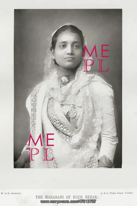 : Maharani of Kuch Behar, Cooch Behar, Koch Bihar, India : Maharani of Kuch Behar, Cooch Behar, Koch Bihar, India