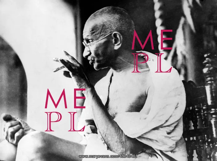 : Mahatma Gandhi, 1931 : Mahatma Gandhi, 1931