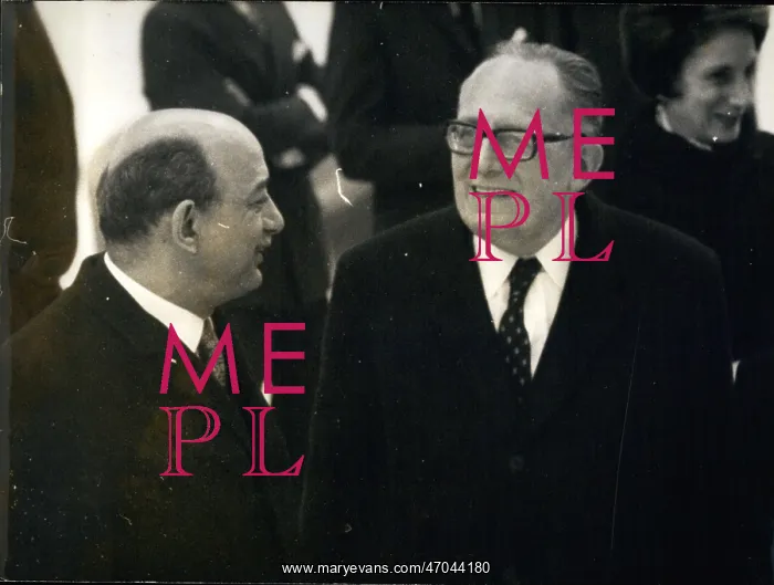 : Mahmoud Riad of Egypt on visit to Paris : Mahmoud Riad of Egypt on visit to Paris