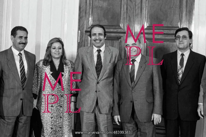 : Mahmoud Zuabi Visits USSR : Mahmoud Zuabi Visits USSR