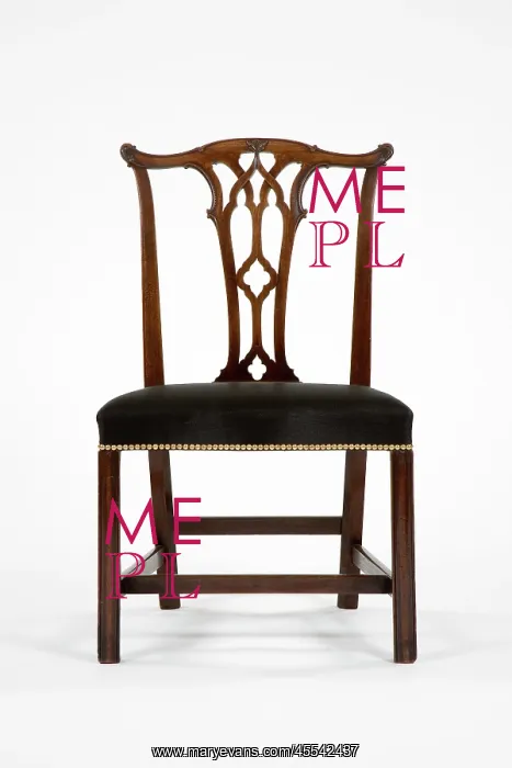 : Mahogany side chair : Mahogany side chair