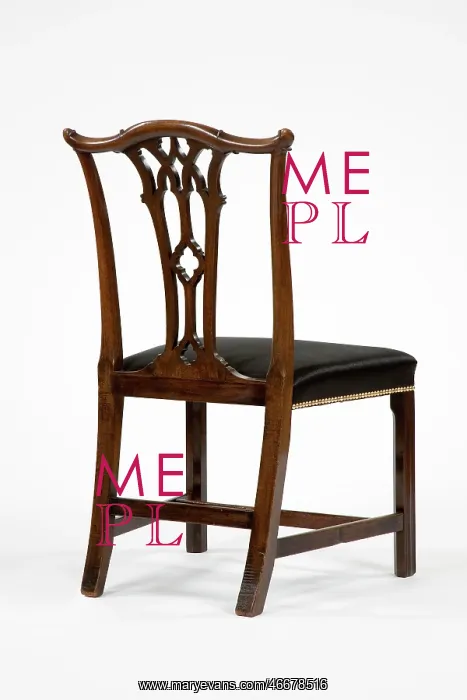 : Mahogany side chair : Mahogany side chair