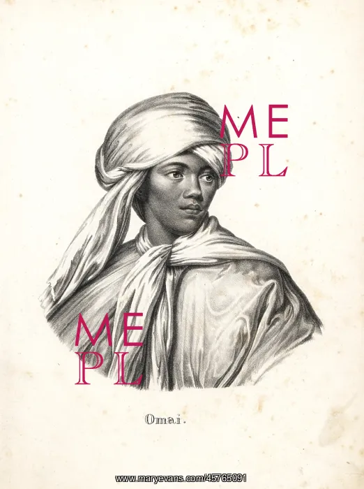 : Mai or Omai, young Ra'iatean man : Mai or Omai, young Ra'iatean man