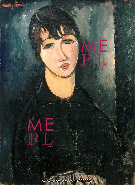 : The Maid, 1916. Modigliani, Amedeo, (1884-1920), oil on canvas, 73 cm x 54 cm : The Maid, 1916. Modigliani, Amedeo, (1884-1920), oil on canvas, 73 cm x 54 cm