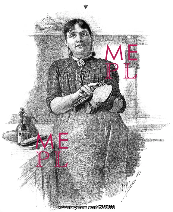  : MAID CLEANS SHOES