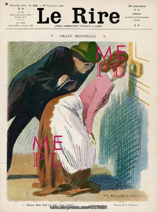  : MAID AND REPORTER 1909