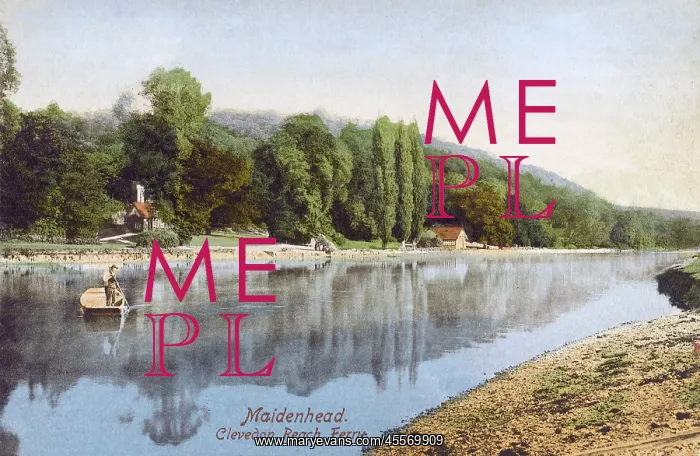 : Maidenhead, Berkshire - Cliveden Reach Ferry : Maidenhead, Berkshire - Cliveden Reach Ferry