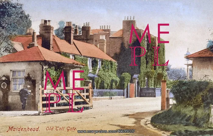 : Maidenhead, Berkshire - The Old Toll Gate : Maidenhead, Berkshire - The Old Toll Gate