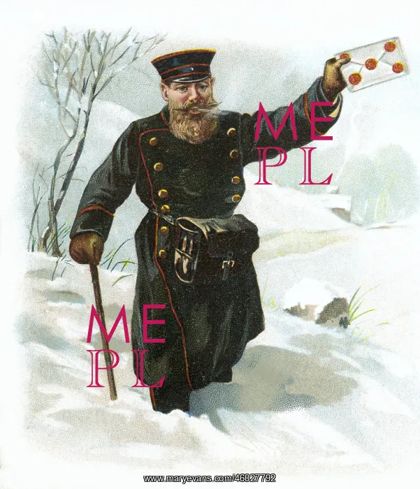 : mail / post, postmen, postman with letter, Germany : mail / post, postmen, postman with letter, Germany