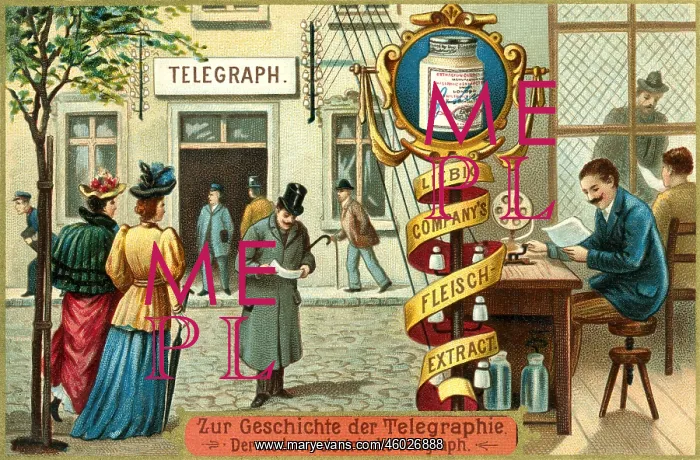 : mail / post, telegraphy, telegraph office, Germany : mail / post, telegraphy, telegraph office, Germany