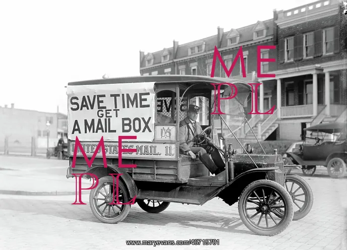 : Mail - Postal Service - Occupations - Wagon : Mail - Postal Service - Occupations - Wagon