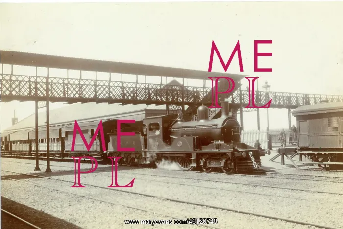 : Mail train under steam : Mail train under steam