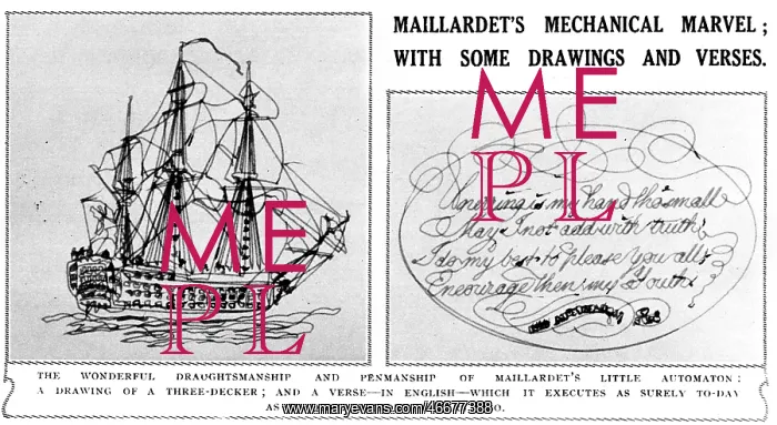 : Maillardet's automaton : Maillardet's automaton