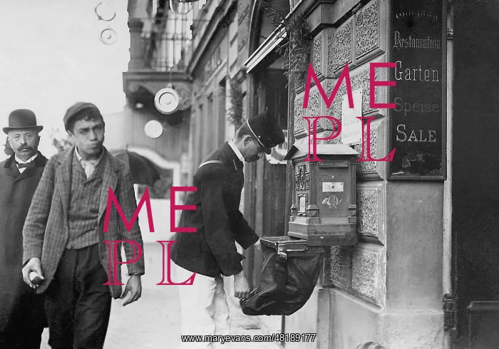 : Mailman in Vienna, 1909 : Mailman in Vienna, 1909