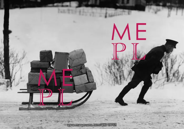  : Mailman in winter, 1936