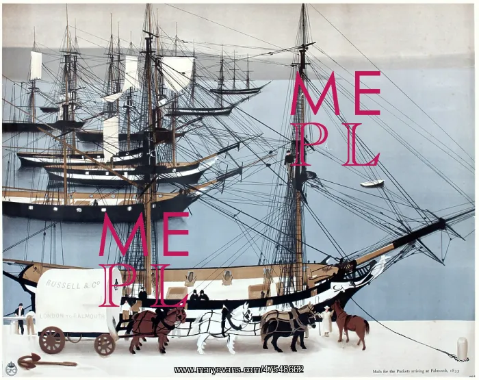 : Mails for the Packets arriving at Falmouth : Mails for the Packets arriving at Falmouth