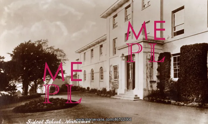 : Main building of Sidcot School, Somerset : Main building of Sidcot School, Somerset