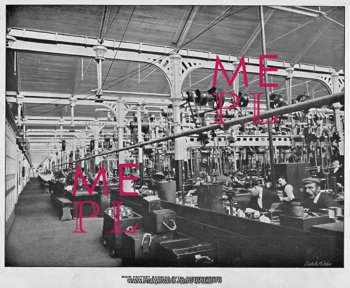 : Main factory interior, Woolwich Arsenal : Main factory interior, Woolwich Arsenal